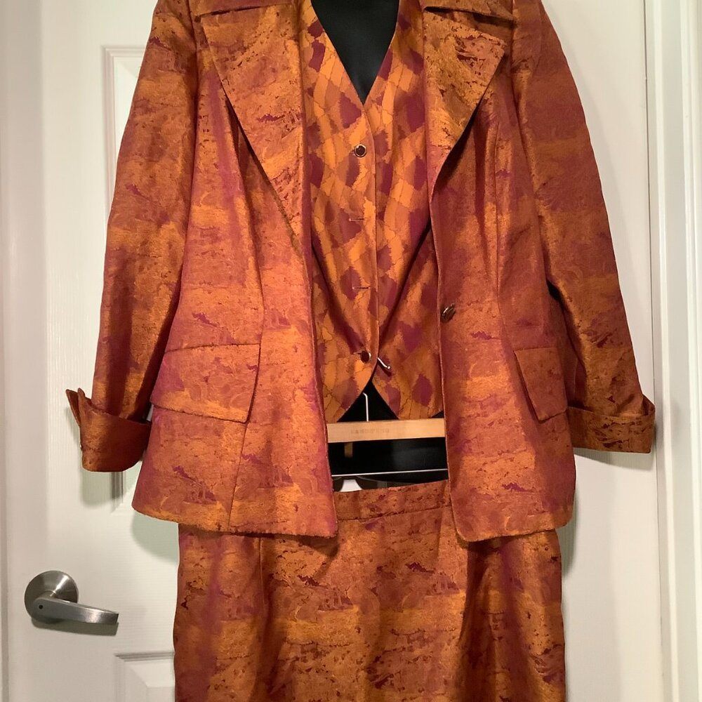 Evelyn Miles Vintage Rare 3 pc Skirt Set